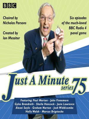 cover image of Just a Minute, Series 75